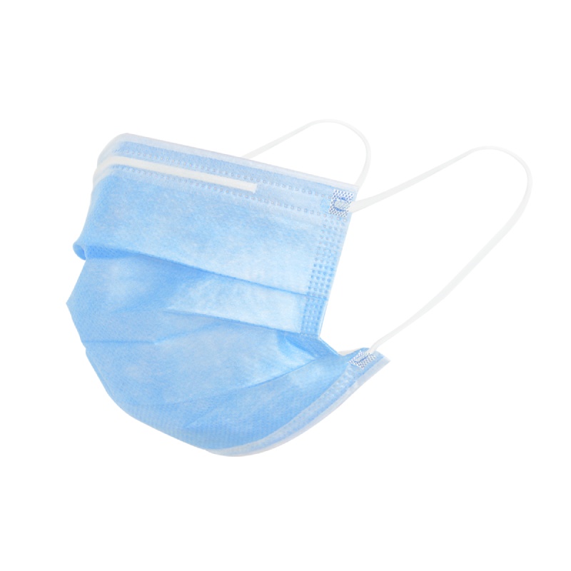 苏宁极物 医用口罩自营医用一次性口罩防疫口罩50片装 熔喷布防尘防飞沫三层防护 自营