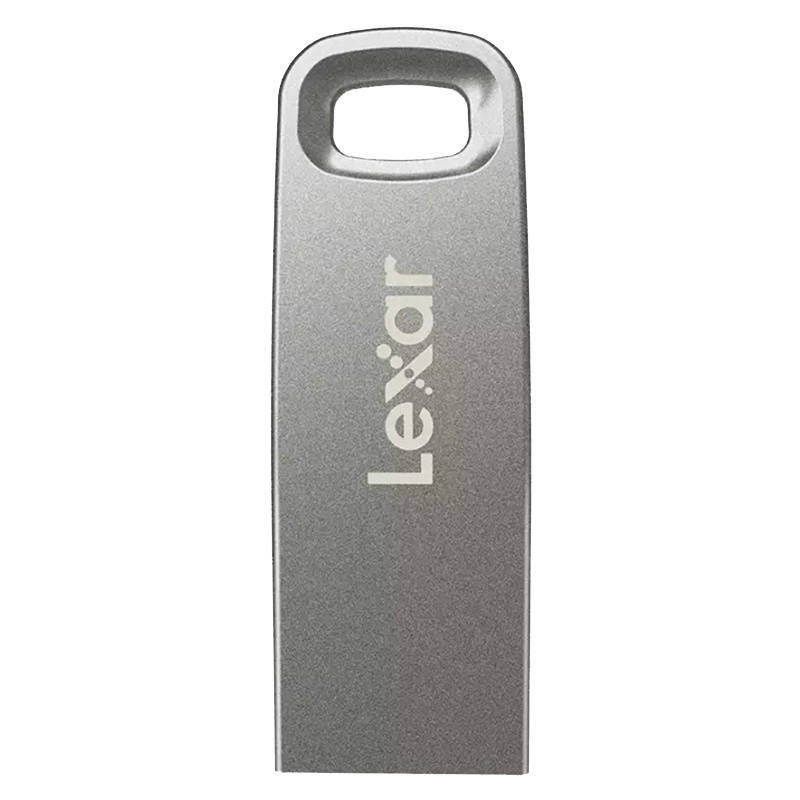 雷克沙(Lexar)M45 U盘 64GB 高速USB3.1读速250MB/s 小巧便携 坚固金属外壳 银色