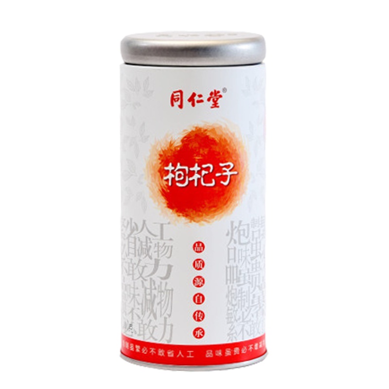 同仁堂 枸杞子 免洗苟杞枸杞大果 精选红枸杞 枸杞子茶罐装 100g*1罐