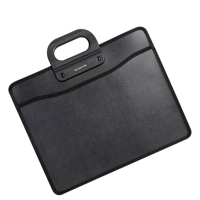 齐心 A1332 A4移动办公事务包 黑色