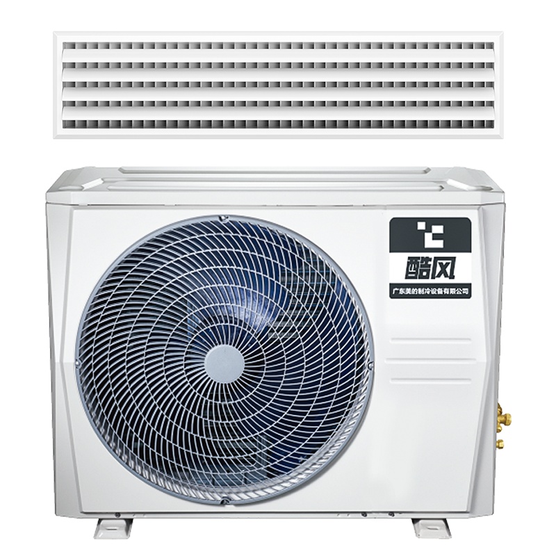 酷风(Coolfree)大1匹家用中央空调定频冷暖冷暖电辅嵌入式风管机一拖一美的出品GRD26T2W/Y-CF