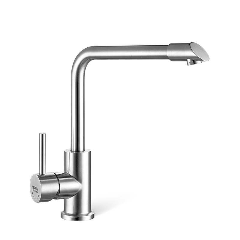 苏泊尔(SUPOR)厨房水龙头冷热304洗菜盆台上盆洗菜池不锈钢厨房用水龙头拉丝可旋转 210107-11-LS