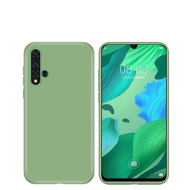 华为Nova5Pro液态硅胶手机壳Nova5软套Nova4全包防摔壳Nova4E潮牌磨砂防滑可爱网红简约男女款式少女个性