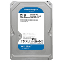 西部数据(WD)蓝盘 2TB SATA6Gb/s 64M 台式机硬盘 WD20EZAZ