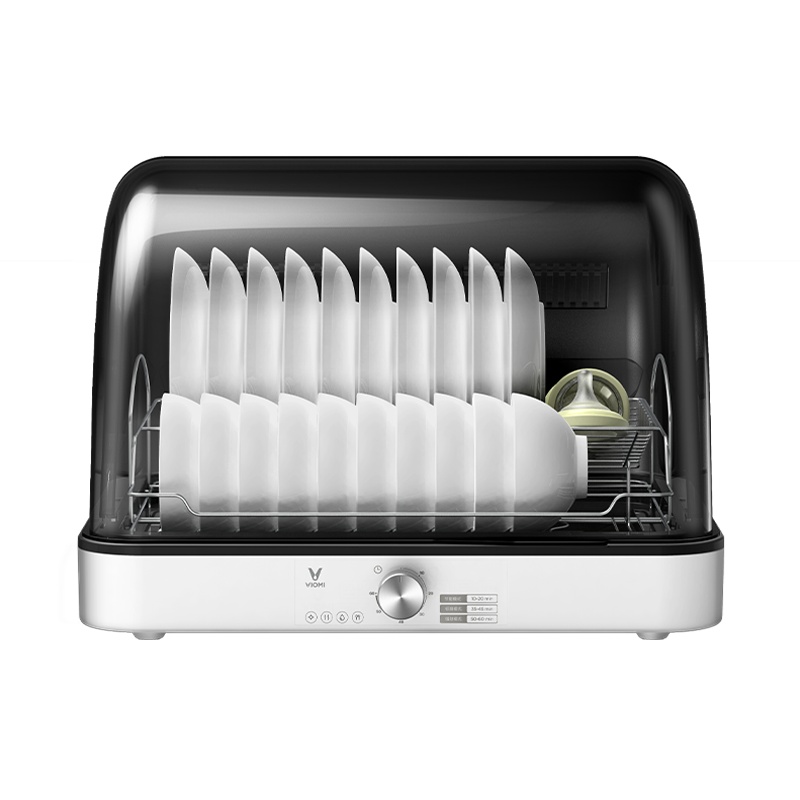 VIOMI/云米 小米米家小型消毒柜家用迷你碗筷餐具烘干消毒机台式桌面保洁碗柜ZTP55A-1