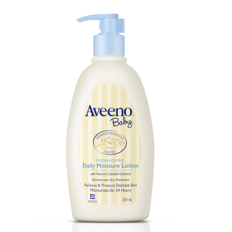 艾惟诺(Aveeno)婴儿每日倍护润肤乳(无香型)354ml 艾维诺宝宝儿童润肤露 婴儿面霜身体乳 洗护用品