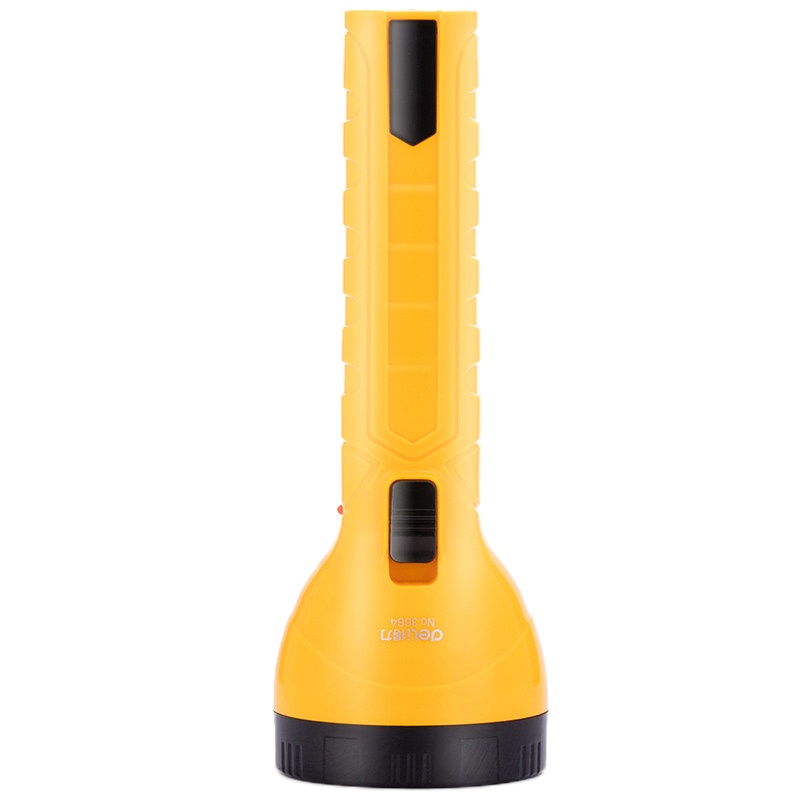 得力 手电筒 3664LED充电式手电筒 700mAh 5只装