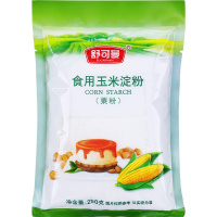 舒可曼食用玉米淀粉250g 粟粉生粉勾芡面粉 烹饪 烘焙原料
