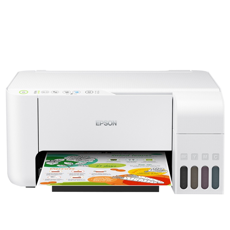 爱普生(EPSON)墨仓式 L3151 一体机打印机 微信打印/无线连接 照片打印 办公家用打印彩色喷墨 连供 家庭教育好帮手 (WIFI 打印 复印 扫描) 套餐三