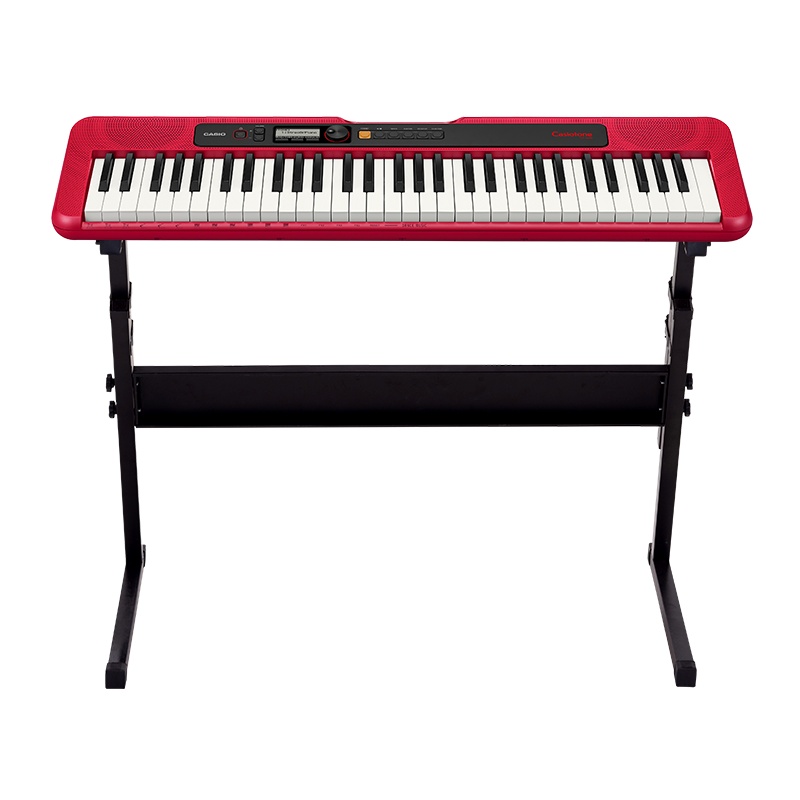 卡西欧（CASIO） 电子琴 CT-S200RD红色 时尚便携潮玩儿童成人娱乐学习61键电子琴