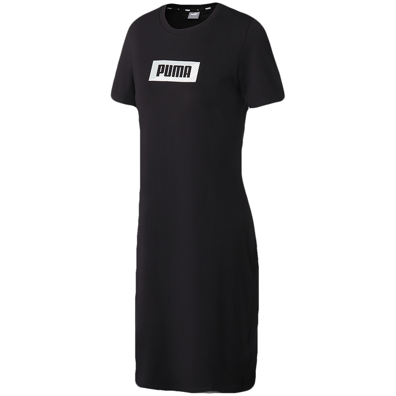 PUMA彪马女装运动服休闲圆领连衣裙584170