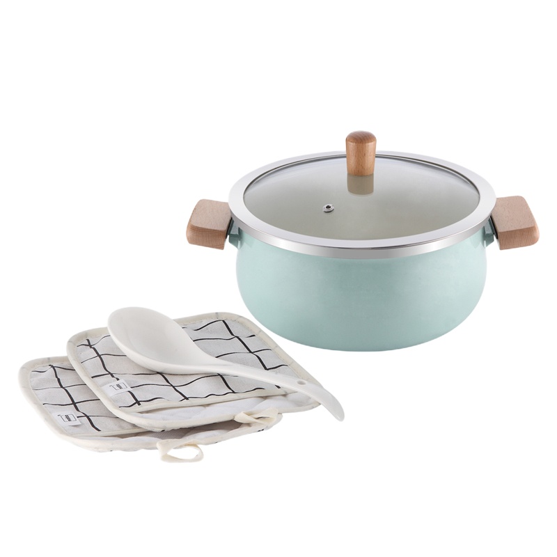 赫曼德(nolte)韵雅搪瓷汤锅四件套HM-TZ117