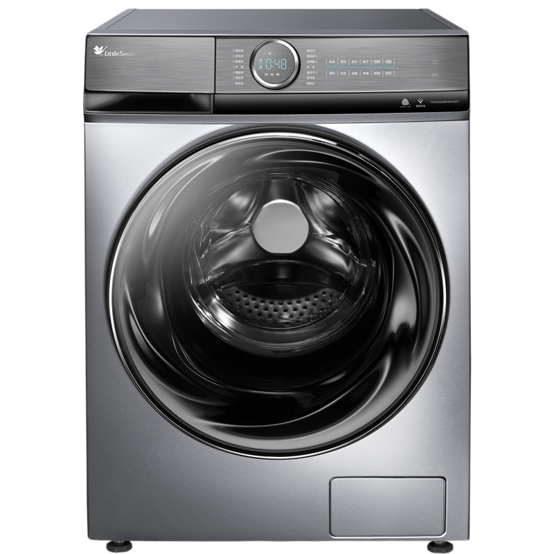 小天鹅（LittleSwan）洗衣机滚筒全自动水魔方防缠绕智能家电10公斤 TD100Q366WMUDY洗烘一体