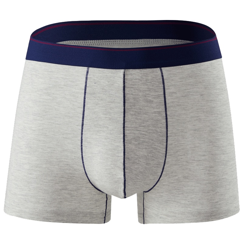 健将JIANJIANG男士平角内裤莫代尔潮流性感时尚四角短裤衩4条装