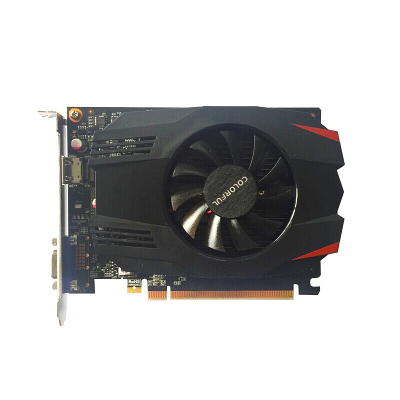 七彩虹(Colorful) GT1030 黄金版 2G 游戏显卡(1227/1468MHZ/64-bit)