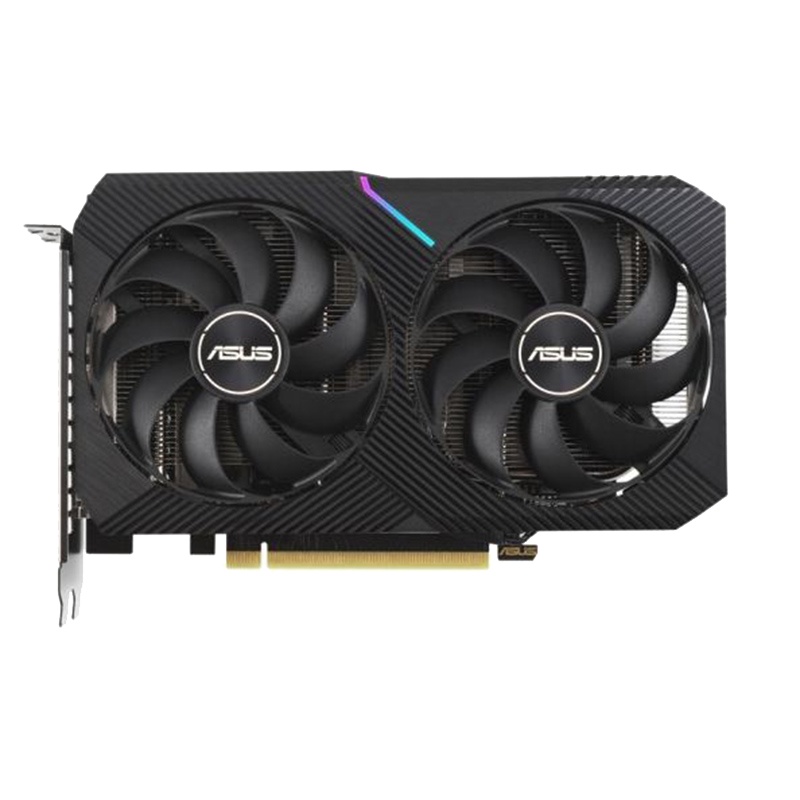 华硕 ASUS DUAL-RTX3060-O12G V2 LHR版 赛博朋克 2077吃鸡电竞游戏独立显卡 N卡