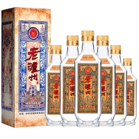 泸州老窖 老泸州(珍藏版) 52度浓香型白酒 粮食酿造 500ml*6瓶礼盒装