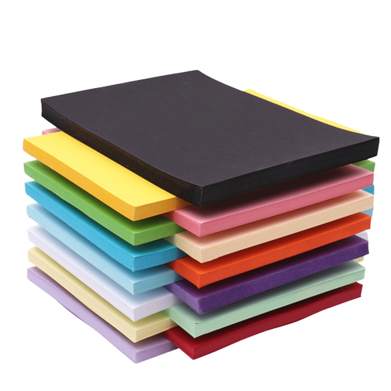 天章A4彩色卡纸 十色 160克 100张/包