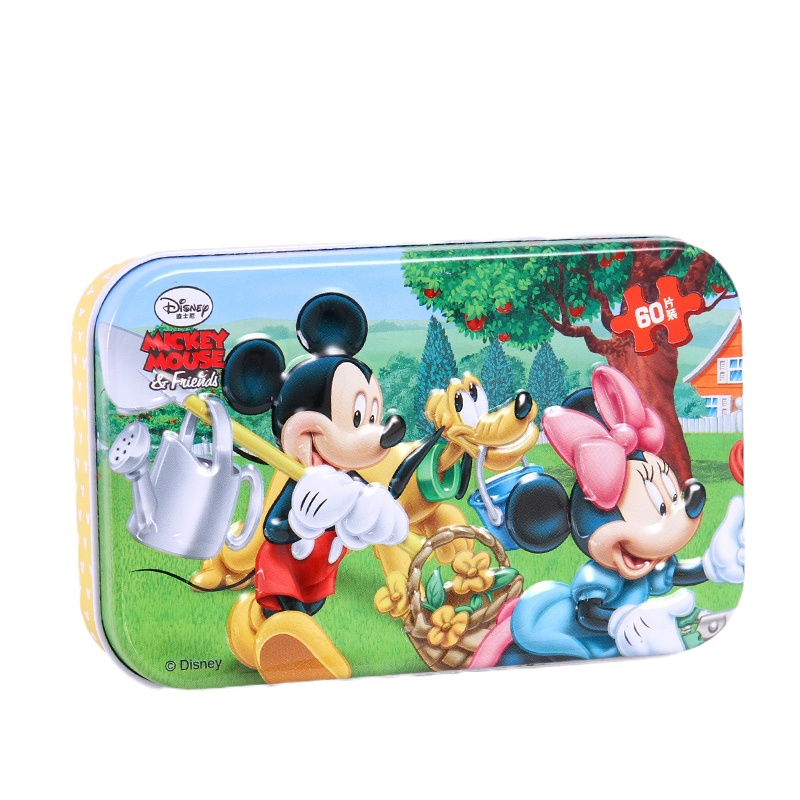 迪士尼(DISNEY)100200片儿童拼图男孩女孩木质拼图3-6幼儿园宝宝玩具 2260米奇60片