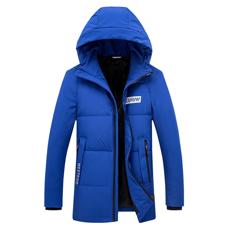 雪中飞男士羽绒服短款连帽冬季外套2019新款加厚保暖冬装潮