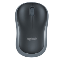 罗技(Logitech)M185 无线鼠标办公笔记本台式电脑无限鼠标无线省电鼠标(灰黑)不开票