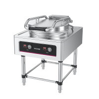 乐创(lecon)YCD-45A-A型 220V 立式悬浮款 电饼铛 定制商用电器