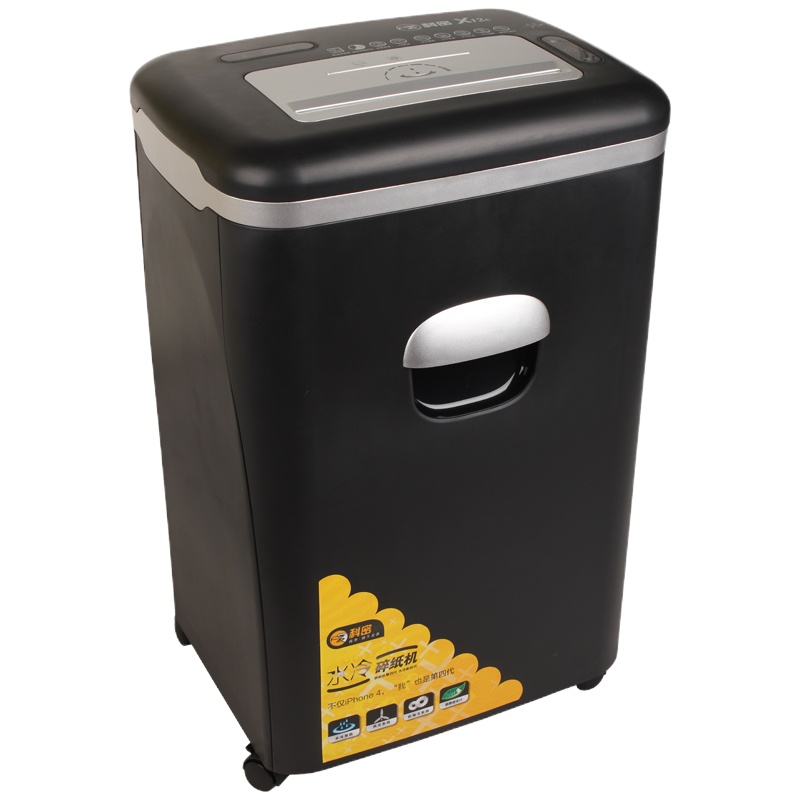 科密(Comet) X12C 水冷碎纸机 长时间办公碎纸机 连续碎 23L 4级 黑色