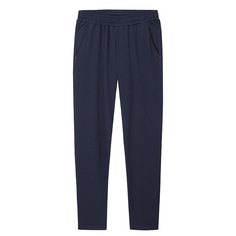 POPPLE翔豪男士秋季新款针织长裤宽松休闲卫裤时尚青年男裤