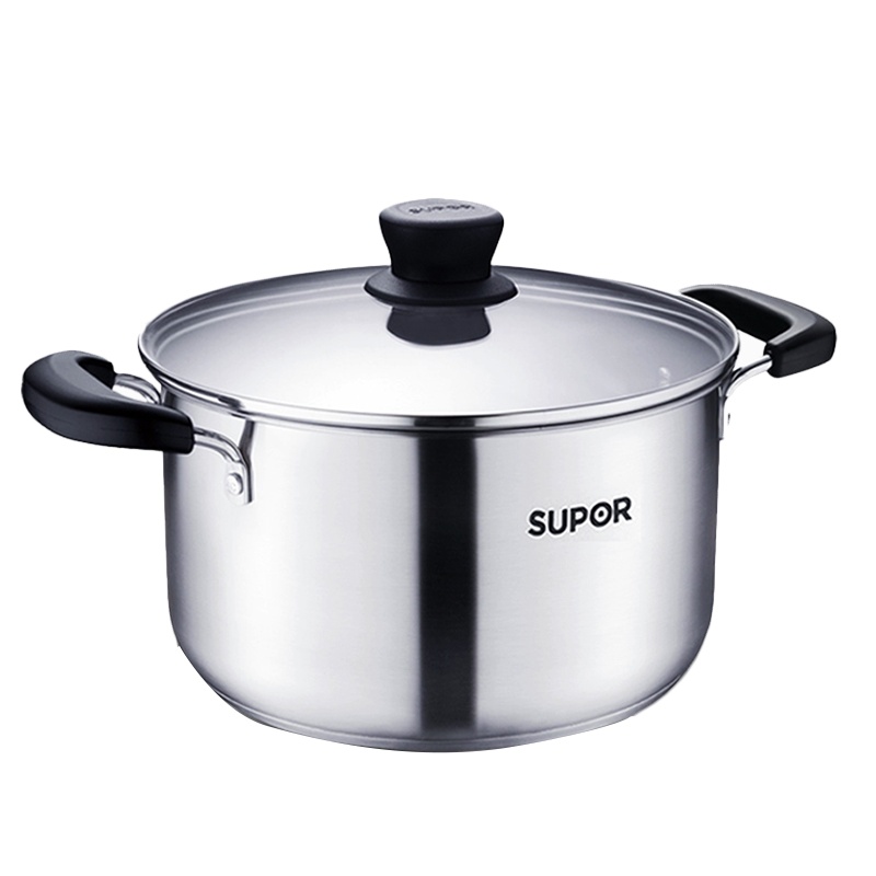 苏泊尔（SUPOR）精致不锈钢汤锅 加厚家用锅具电磁炉燃气灶通用ST22Z1