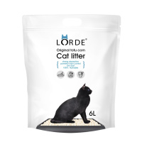LORDE里兜豆腐猫砂 2.6kg/6L装 快速结团无粉尘 除臭可冲厕所