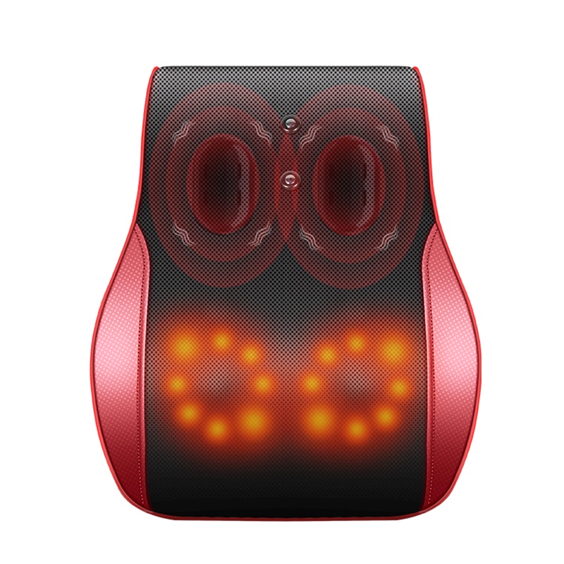 乐尔康肩颈椎按摩器颈部腰部背部多功能全身电动靠垫车载揉捏枕头神器