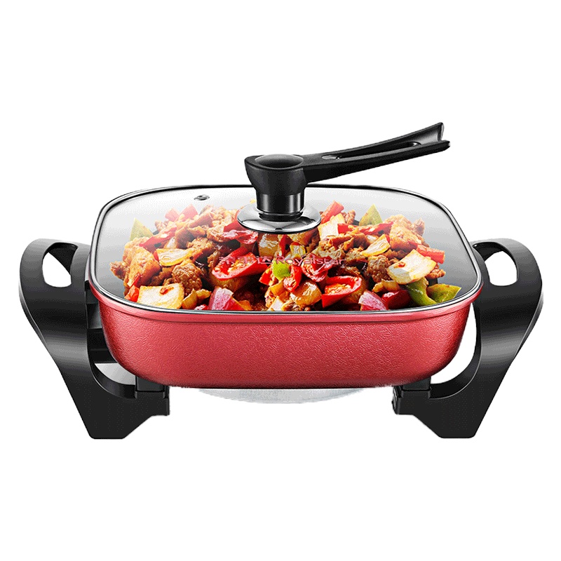 荣事达(Royalstar)电火锅韩式家用多功能5L电煮锅电热锅电炒锅HG160H