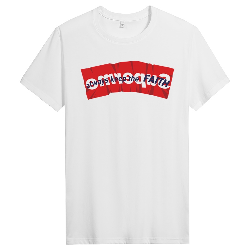 纯棉短袖T恤男士潮流圆领夏季半袖体恤衣服男 DT10386