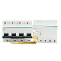 施耐德电气（Schneider Electric）断路器空气开关 A9 IC65N 4P带漏电保护100A