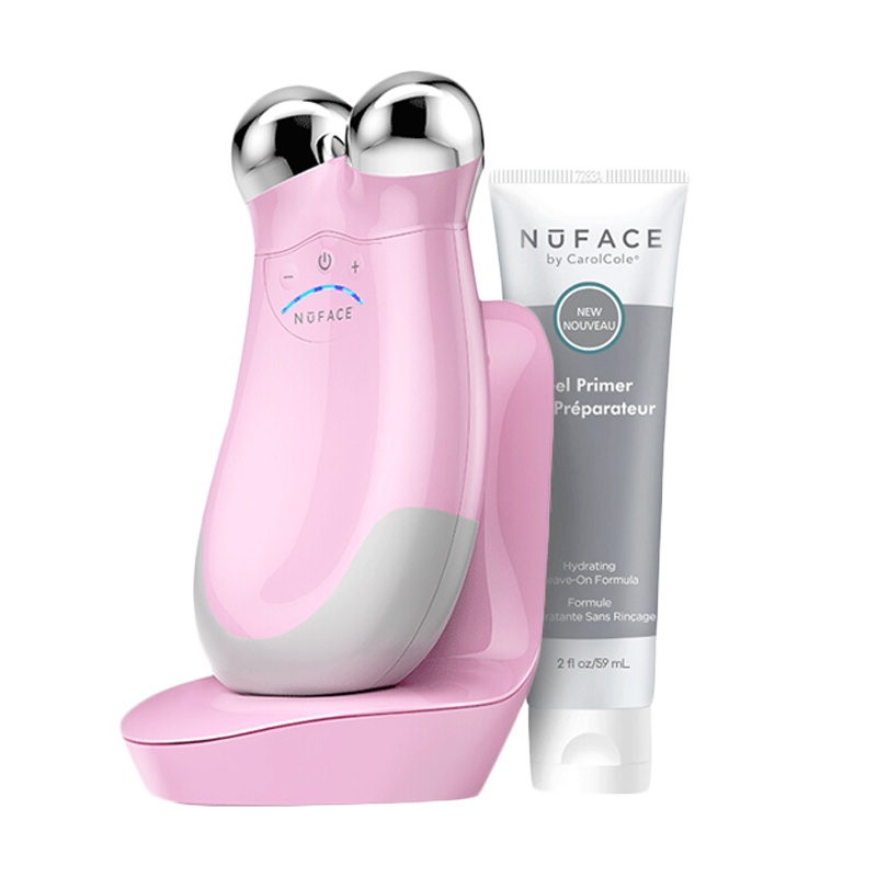 Nuface美国进口电子美容仪Trinity 樱花粉 EMS/微电流 胶原蛋白去皱提拉家用 脸部瘦脸提拉紧致消水肿童颜机