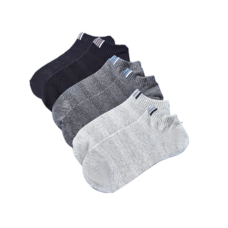 ENK 6双装夏季薄款船袜夏天短筒男袜吸汗低帮商务男士袜子