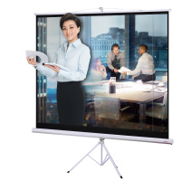 得力（deli） 50490 支架投影幕布 84英寸4:3 （单位：副） 白