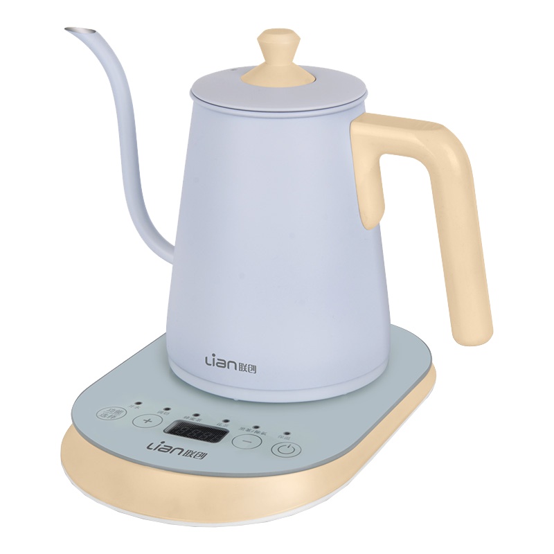 苏宁极物 多功能电热水壶 DF-EP0626M 长细嘴不锈钢电热水壶 0.6L(单位:台)