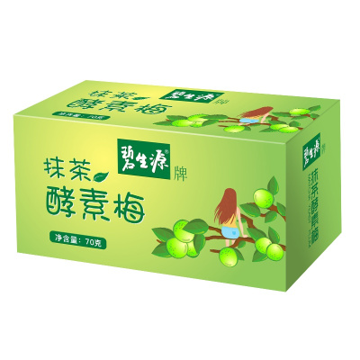 碧生源抹茶酵素梅5盒