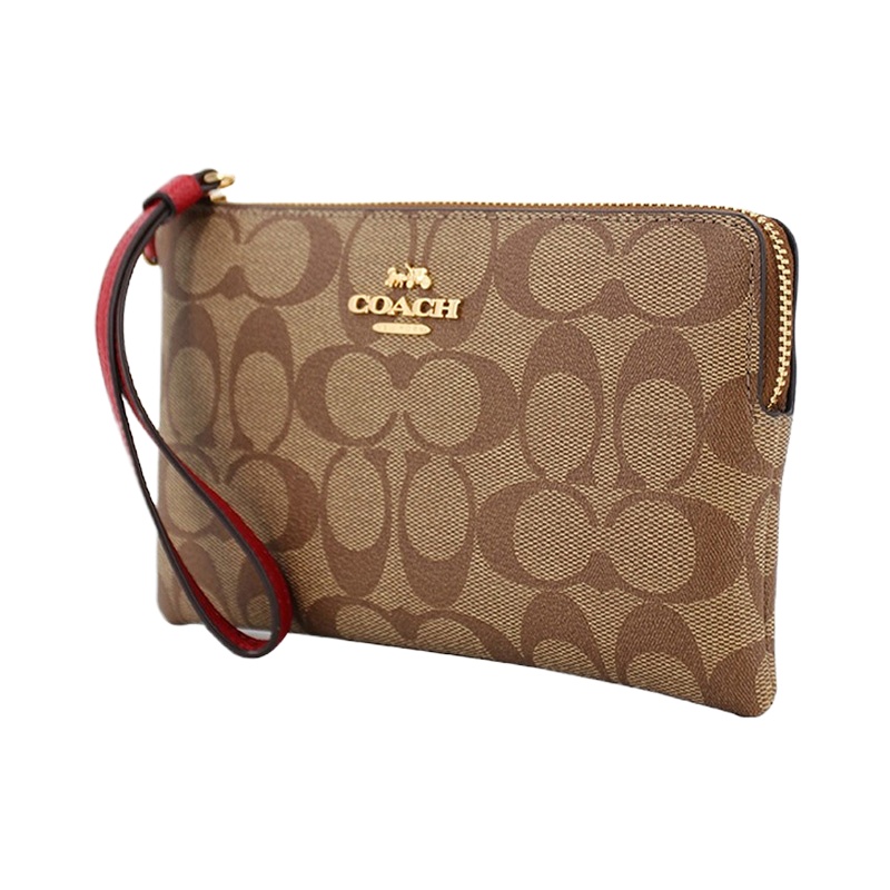 Coach 蔻驰 女士拼色手拿包零钱包 C1748IMS5J