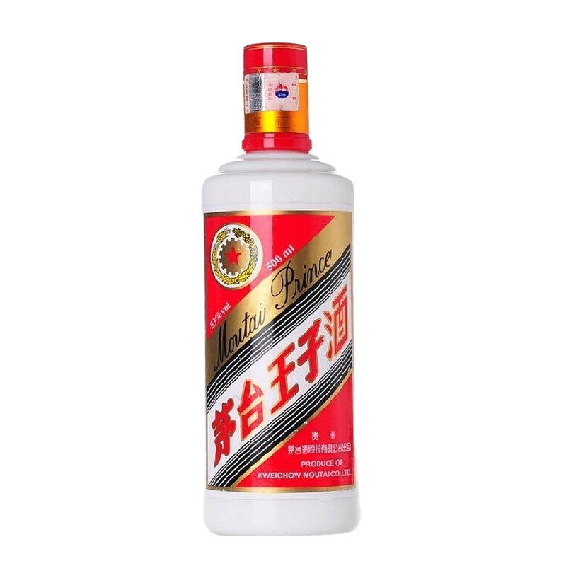 贵州茅台 王子酒 酱香型白酒 53度500ml 单瓶装