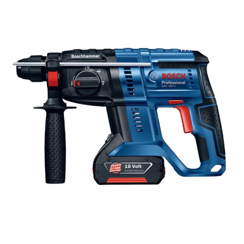 博世(BOSCH) 充电式 SDS plus四坑锤钻GBH 180-Li + GDX 180-Li 06019G528