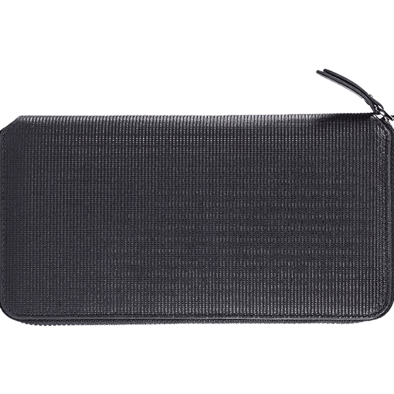 柒牌SEVEN商务休闲手拿包男真皮大容量青年长款手抓包