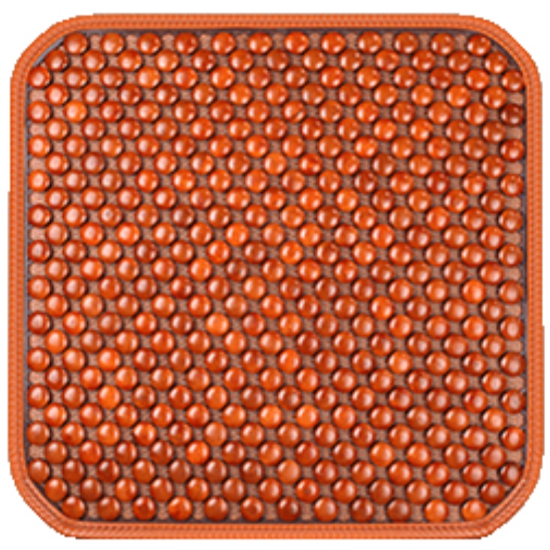 权夫人木珠汽车坐垫单片夏季凉垫三件套座垫珠子夏天椅垫透气单个屁屁垫