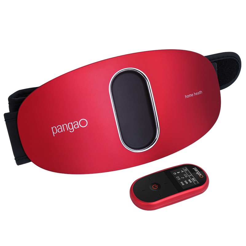 攀高(PANGAO) 腰部按摩器PG-2645RL中国红腰椎家用腰椎热敷送礼护腰按摩仪器
