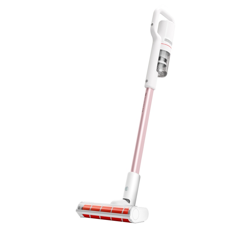 睿米无线吸尘器家用手持小型大吸力无绳手持式吸尘除螨机F8玫瑰金吸小狗毛猫毛吸尘器小石头