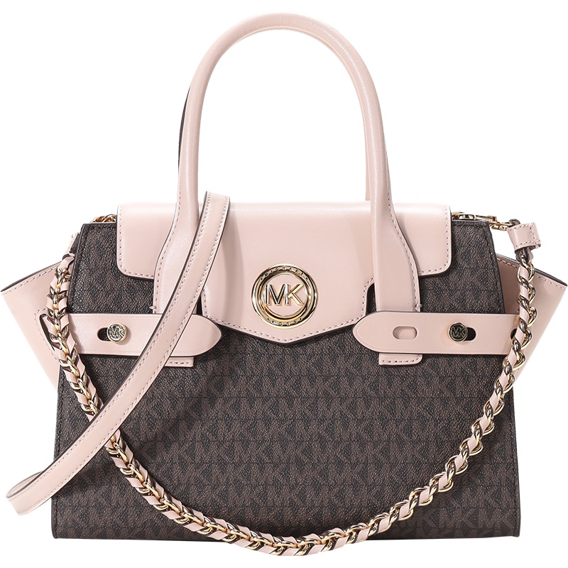 迈克·科尔斯 MICHAEL KORS MK女包 CARMEN 人造革/皮革手提单肩斜挎包小号 30S0GNMS1B