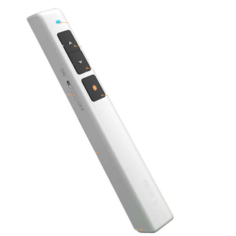 百利文(Bailiwen) 2802 360度控制翻页笔 伸缩教鞭 激光笔 电容笔