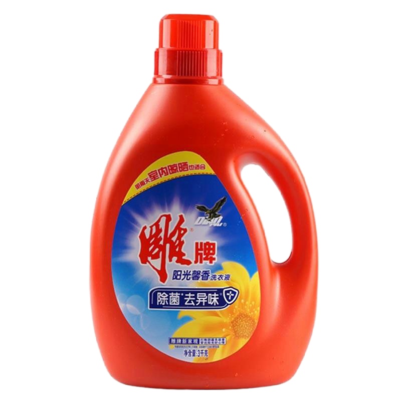 [苏宁宜品]雕牌 3kg 阳光馨香洗衣液去异味易清洗(一瓶装)