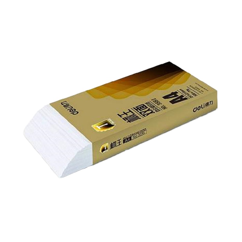 得力(deli)3581 标王双面复印纸(A4-80g-5包) 5包/箱